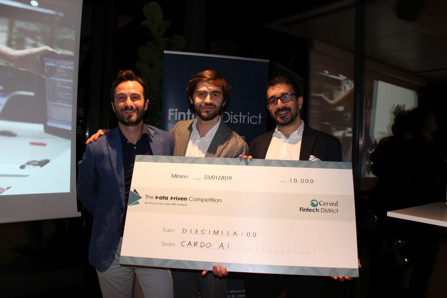 Data Driven Competition - Premiazione Cardo Imc