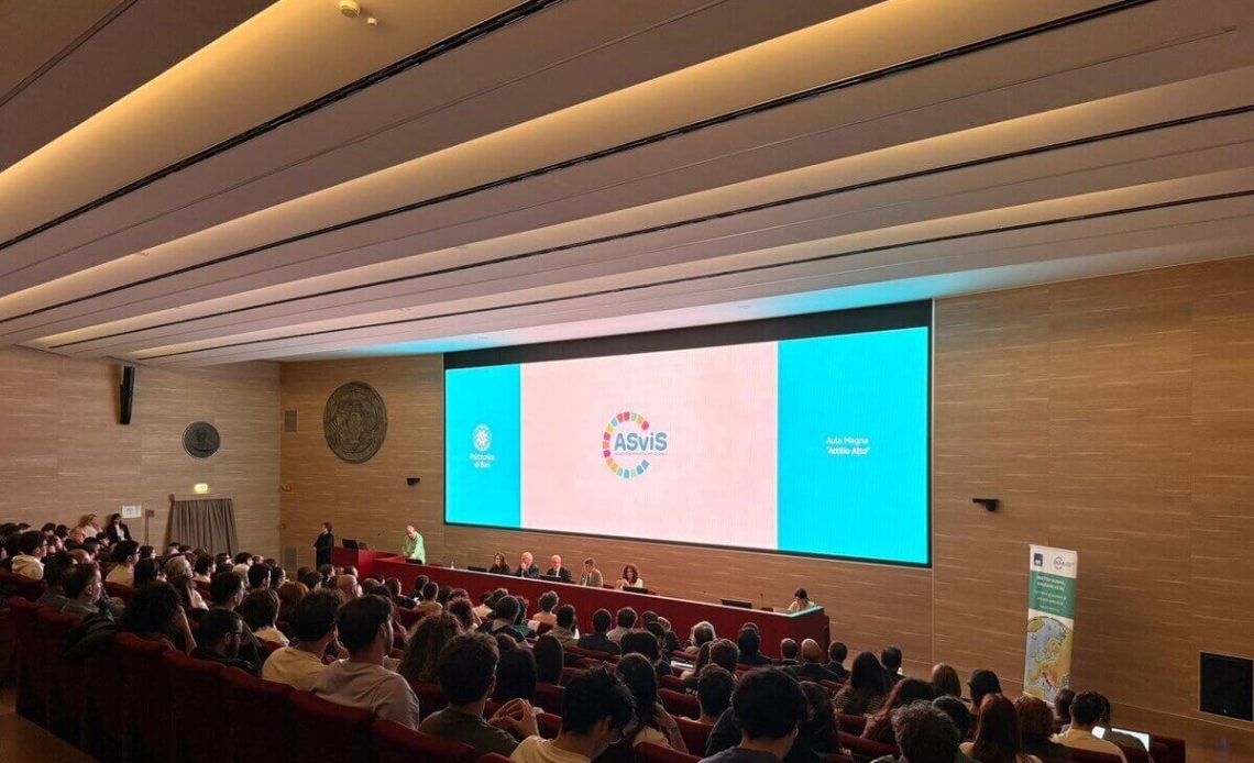 Presentazione della piattaforma BEST al Politecnico di Bari durante il Festival dello Sviluppo Sostenibile