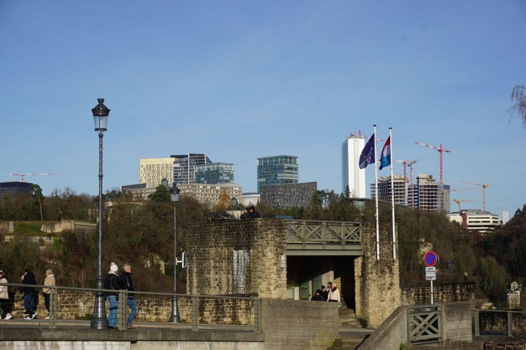 Veduta di Lussemburgo, meta dell'assicurazione vita lussemburghese scelta dai risparmiatori francesi
