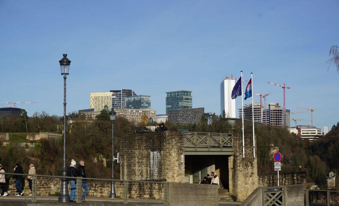 Veduta di Lussemburgo, meta dell'assicurazione vita lussemburghese scelta dai risparmiatori francesi